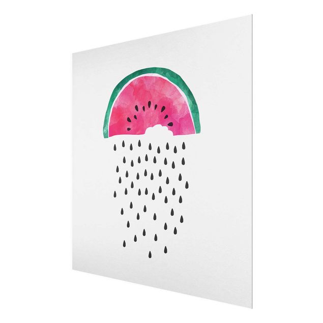 Tableros magnéticos de vidrio Watermelon Rain