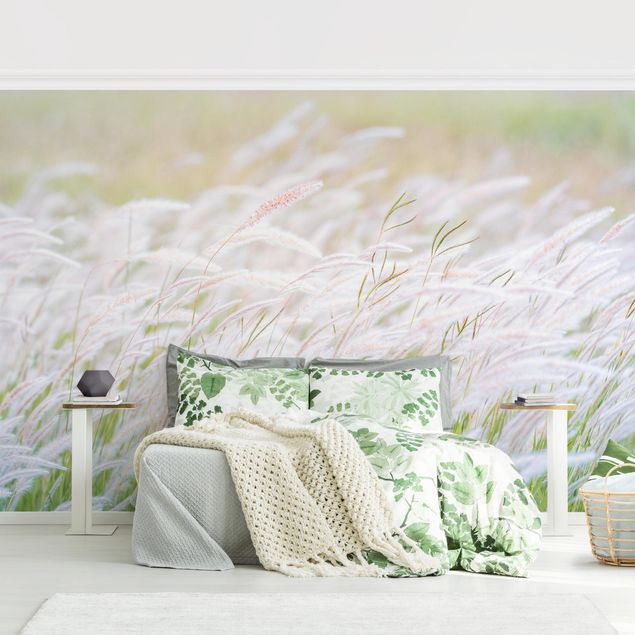 Papel pintado rústico Soft Grasses