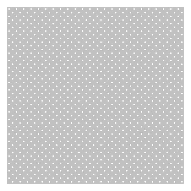 Papel pared gris White Dots On Grey