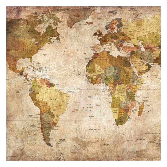 Fotomural - World Map
