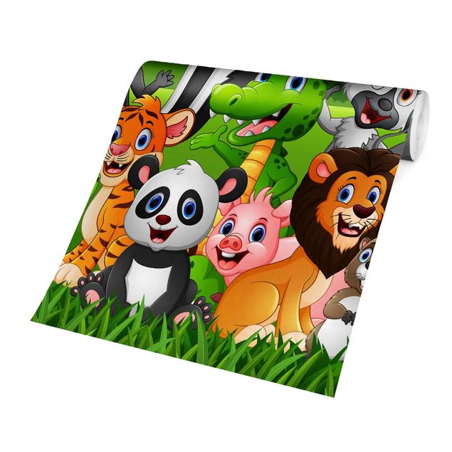 Papel pintado tigres Wild Jungle Animals