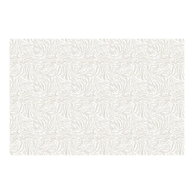 Papel de pared Zebra Design Light Grey Stripe Pattern
