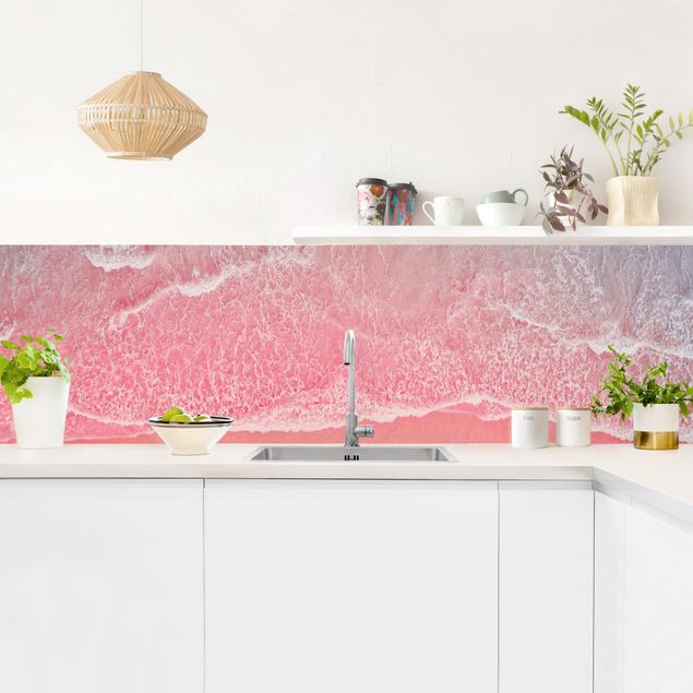 revestimiento pared cocina Ocean In Pink