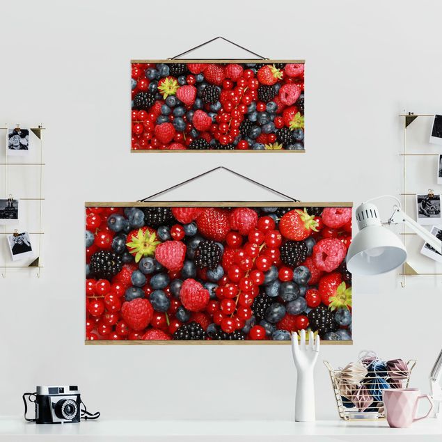 Cuadros en tela Fruity Berries