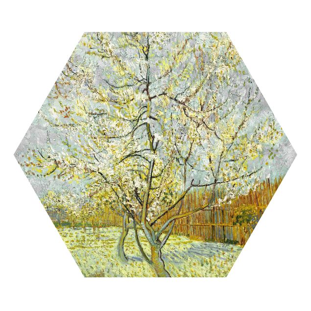 Reproducciones de cuadros Vincent van Gogh - Flowering Peach Tree