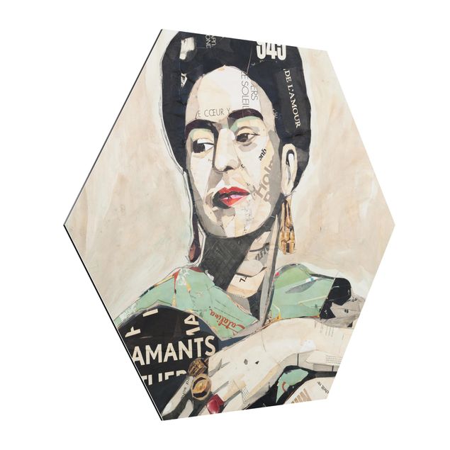 Cuadro retratos Frida Kahlo - Collage No.4