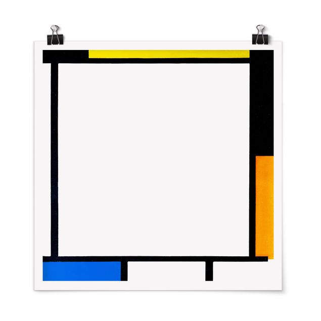 Reproducciones de cuadros Piet Mondrian - Composition II