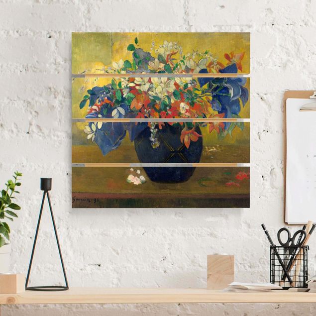 Decoración en la cocina Paul Gauguin - Flowers in a Vase