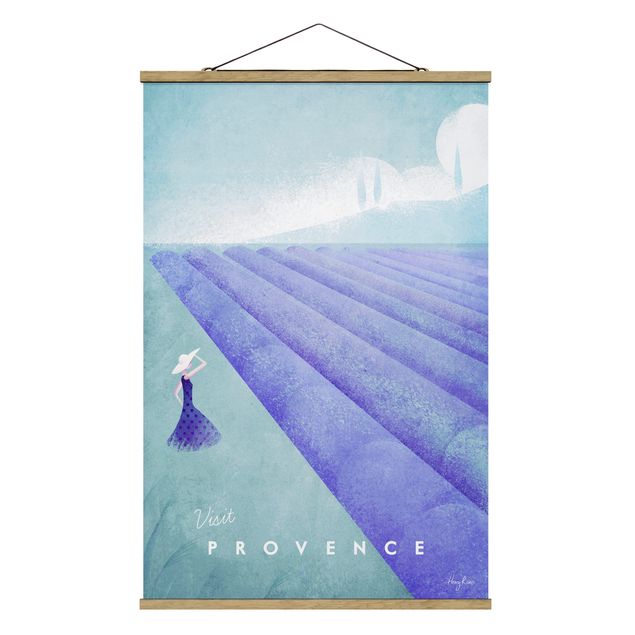 Cuadros flores Travel Poster - Provence
