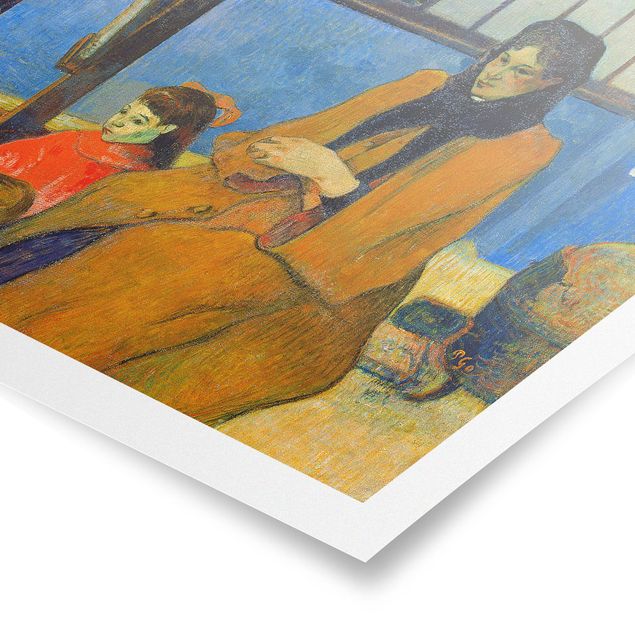 Póster cuadros famosos Paul Gauguin - The Schuffenecker Family