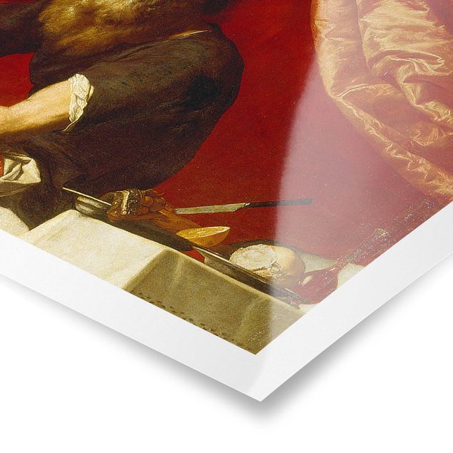 Láminas de cuadros famosos Jusepe De Ribera - Isaac Blessing Jacob