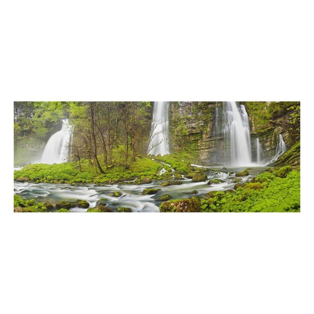 Cuadros naturaleza Waterfalls Cascade De Flumen