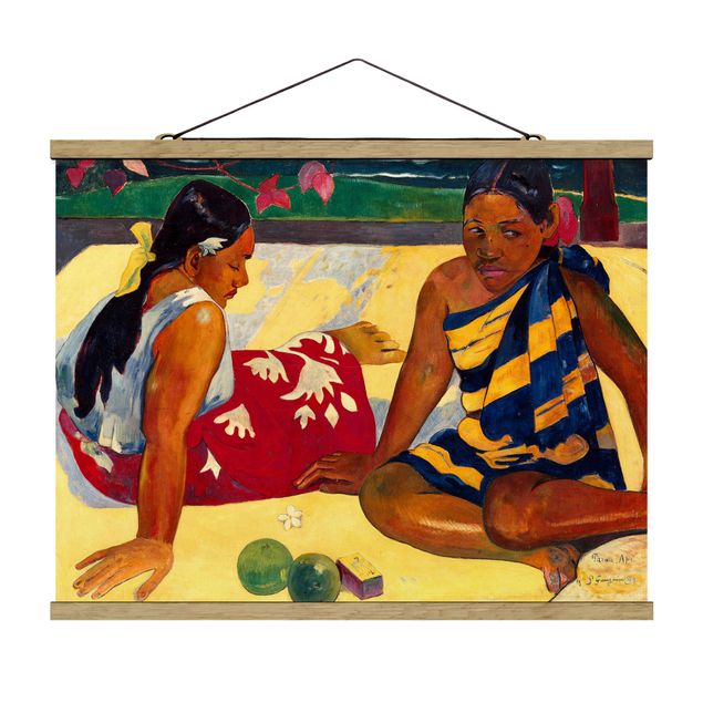Estilos artísticos Paul Gauguin - Parau Api (Two Women Of Tahiti)
