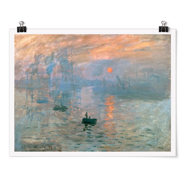 Estilos artísticos Claude Monet - Impression (Sunrise)