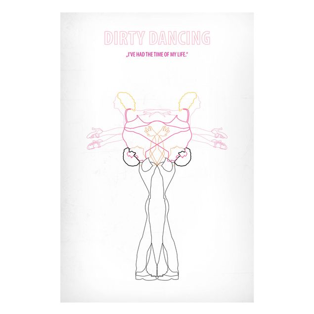 Cuadros famosos Film Poster Dirty Dancing