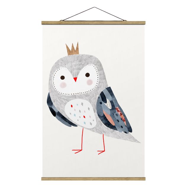 Cuadros decorativos Crowned Owl Light