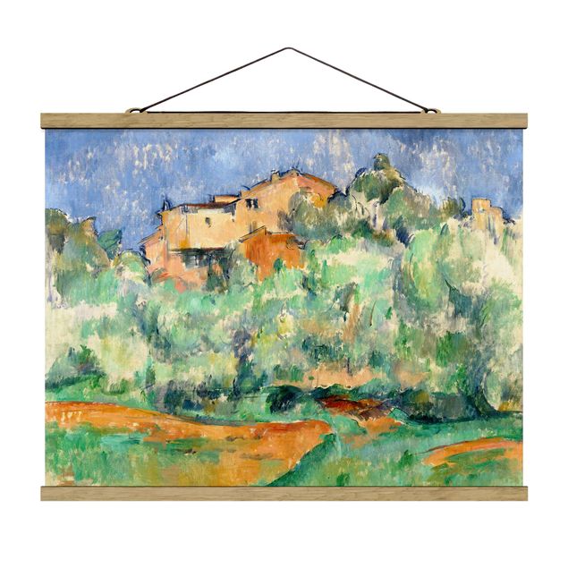 Láminas cuadros famosos Paul Cézanne - House And Dovecote At Bellevue