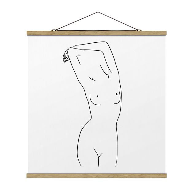Cuadros famosos Line Art Nude Black And White