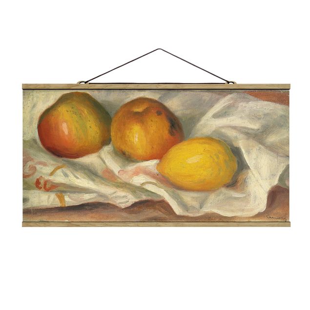 Estilos artísticos Auguste Renoir - Two Apples And A Lemon