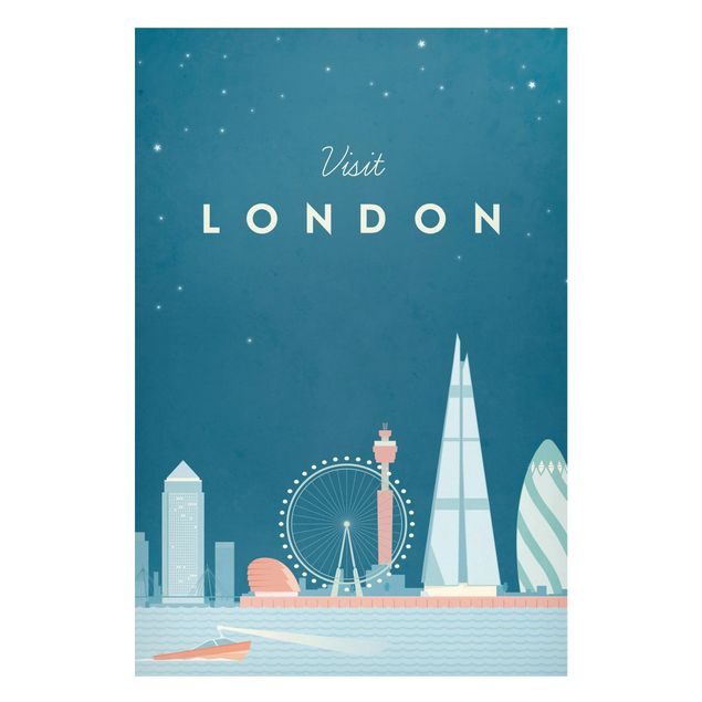 cuadros-arquitectura-skyline-londres Travel Poster - London