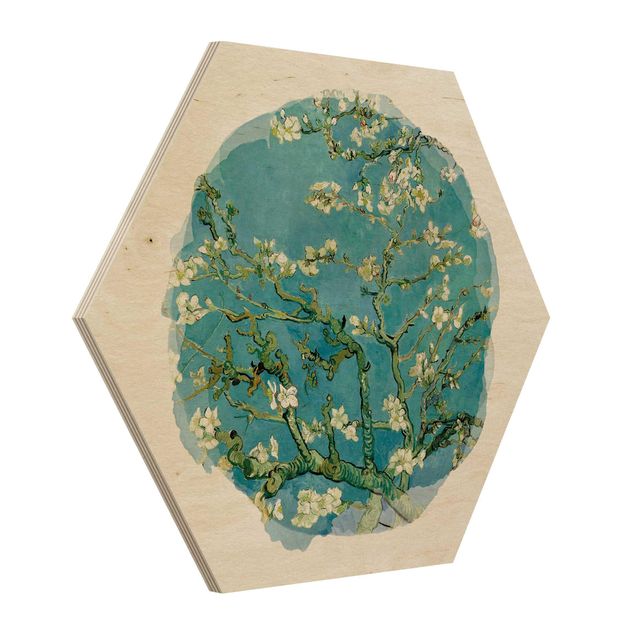 Estilo artístico Post Impresionismo WaterColours - Vincent Van Gogh - Almond Blossom