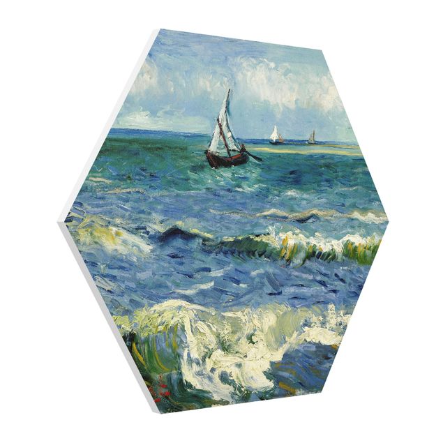Estilo artístico Post Impresionismo Vincent Van Gogh - Seascape Near Les Saintes-Maries-De-La-Mer