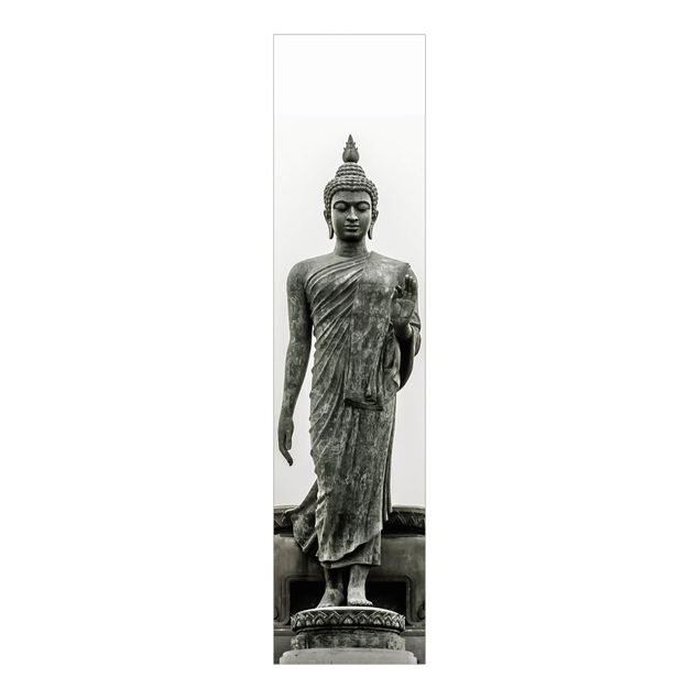 Cortinas panel japones Buddha Statue