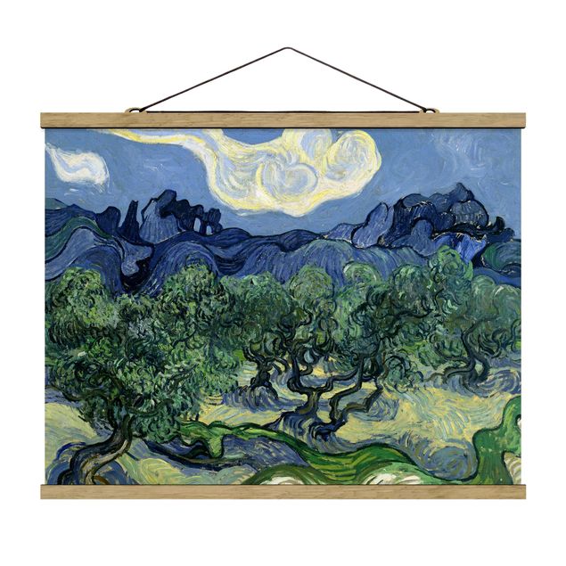 Estilo artístico Post Impresionismo Vincent Van Gogh - Olive Trees