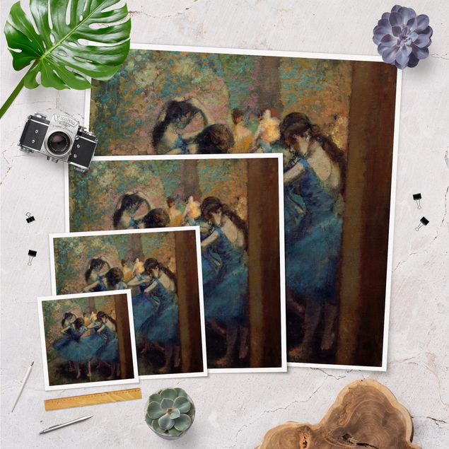 Reproducciónes de cuadros Edgar Degas - Blue Dancers