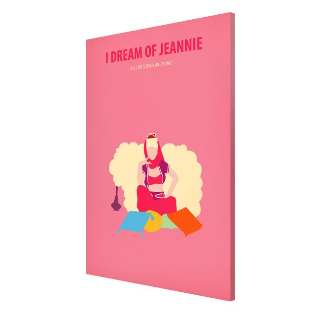 Cuadros de retratos Film Poster I Dream Of Jeannie