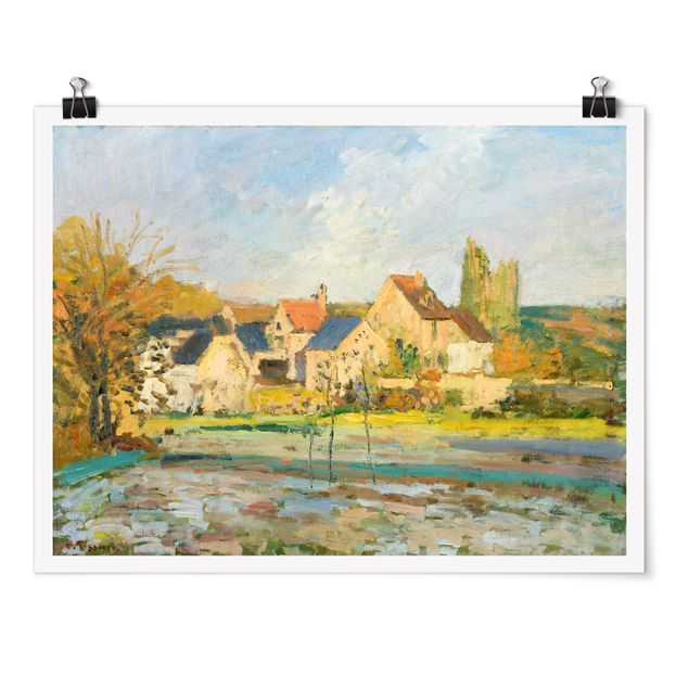 Estilo artístico Post Impresionismo Camille Pissarro - Landscape Near Pontoise