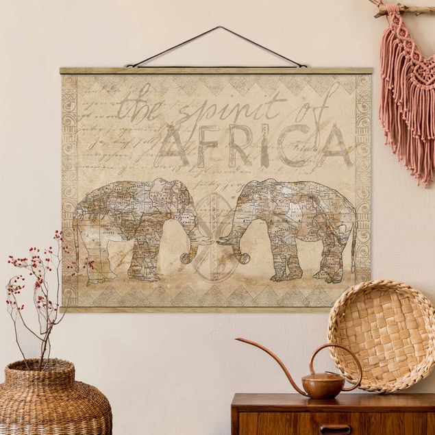 Decoración cocina Vintage Collage - Spirit Of Africa