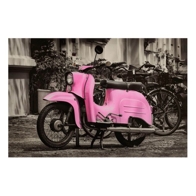 Láminas de cuadros famosos Pink Scooter