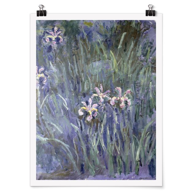 Estilos artísticos Claude Monet - Iris