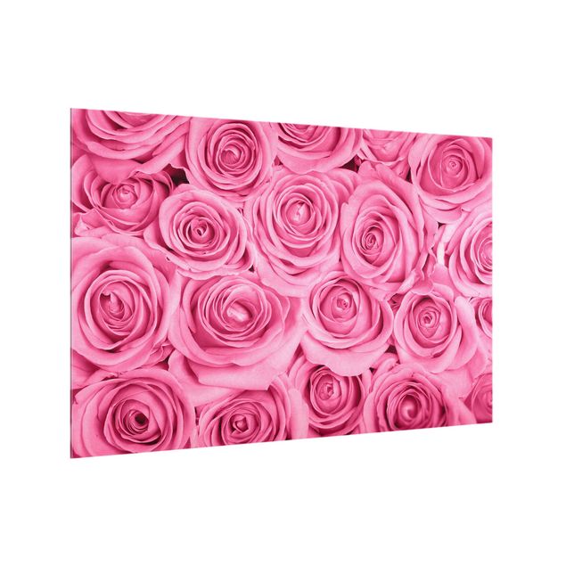 panel-antisalpicaduras-cocina Pink Roses