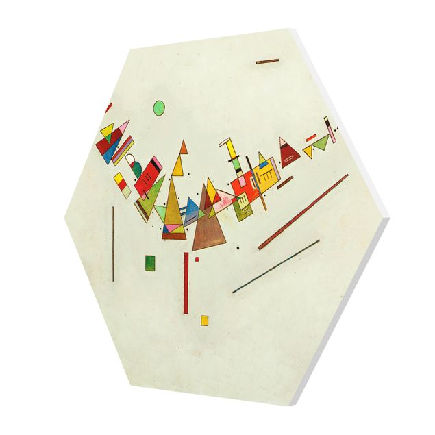 Cuadros abstractos modernos Wassily Kandinsky - Angular Swing