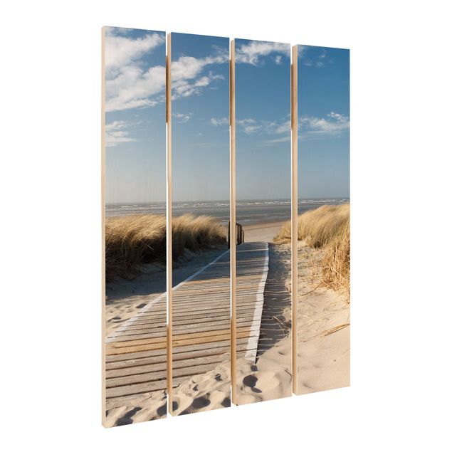 Cuadros de madera Baltic Sea Beach