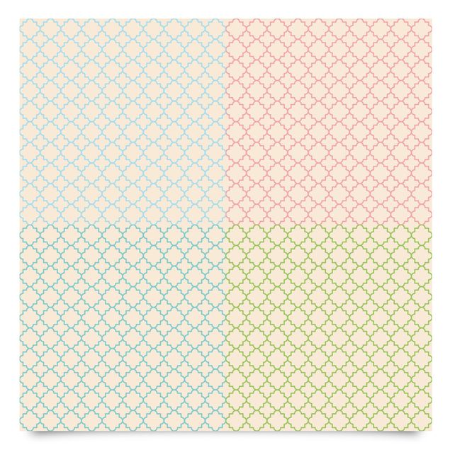 Papel para forrar muebles Bright Moroccan Mosaic In 4 Colours