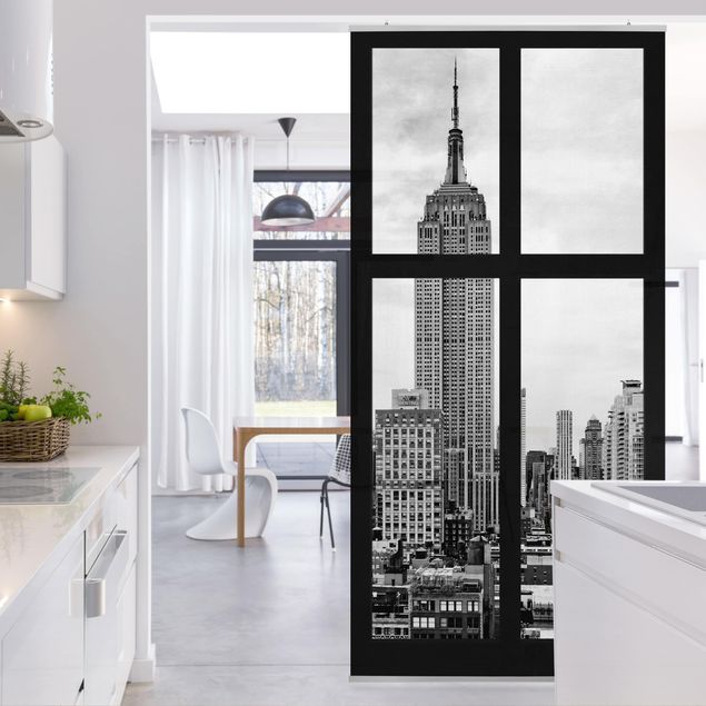 Paneles separadores de ambientes Window New York Empire State Building