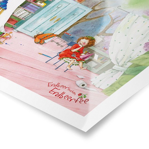 Láminas decorativas para pared Little Strawberry Strawberry Fairy - Tinker
