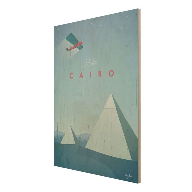 Cuadros Henry Rivers Travel Poster - Cairo