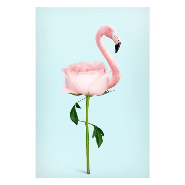 Decoración cocina Flamingo With Rose