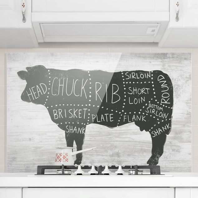 Decoración cocina Butcher Board - Beef