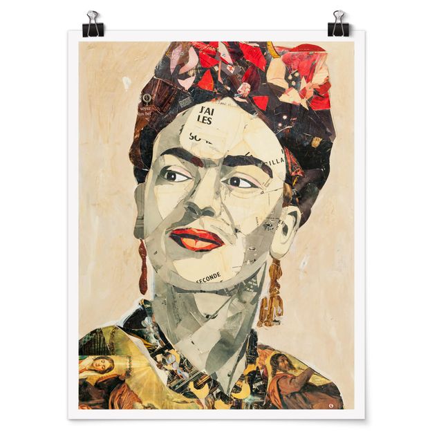 Reproducciónes de cuadros Frida Kahlo - Collage No.2