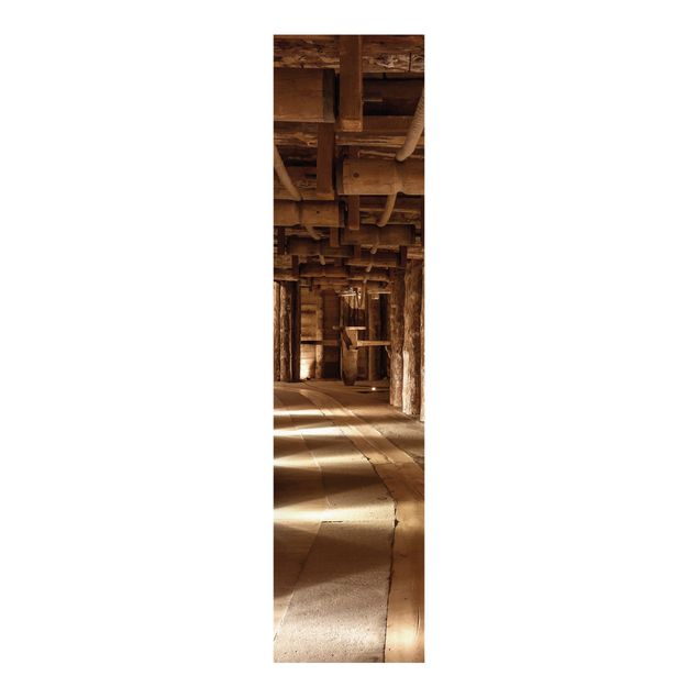 Paneles japoneses efecto piedra y madera Old Gold Mine