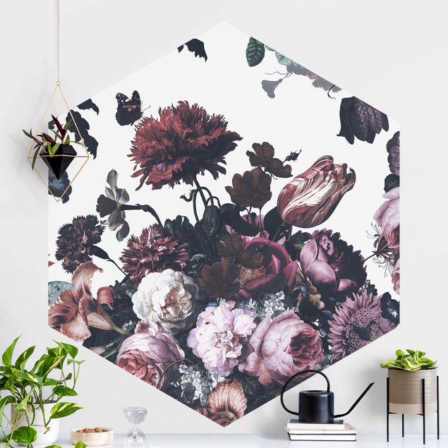 Decoración cocina Old Masters Flower Rush With Roses Bouquet