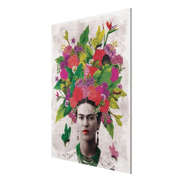Cuadros de plantas naturales Frida Kahlo - Flower Portrait