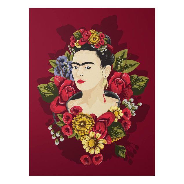 Láminas cuadros famosos Frida Kahlo - Roses