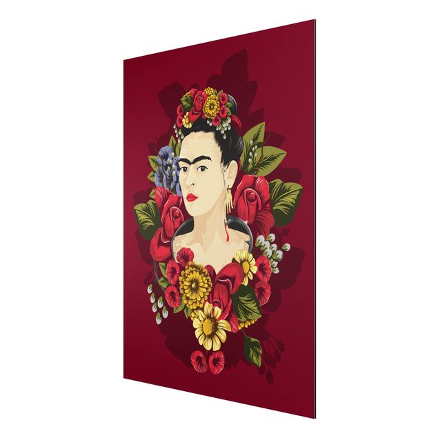 Cuadros de plantas naturales Frida Kahlo - Roses