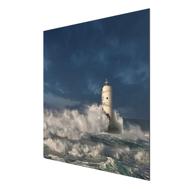 Cuadros playa Lighthouse On Sardinia